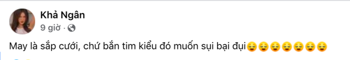 Khả Ngân ẩn ý chuyện sắp cưới, dân tình 'réo gọi' tên Thanh Sơn Ảnh 2