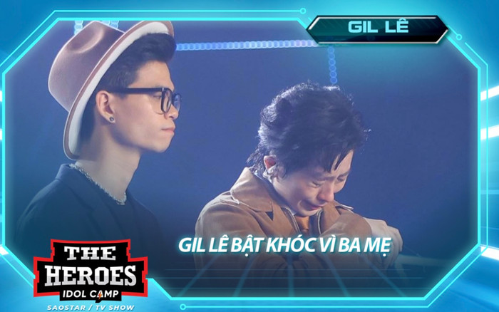 Gil Lê bất ngờ bật khóc vì ba mẹ trên sân khấu Ảnh 2