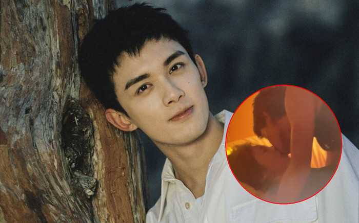 Lộ ảnh hôn gây đỏ mặt của Ngô Lỗi với bạn gái lớn tuổi ngay trên giường, khán giả không tin vào mắt Ảnh 2