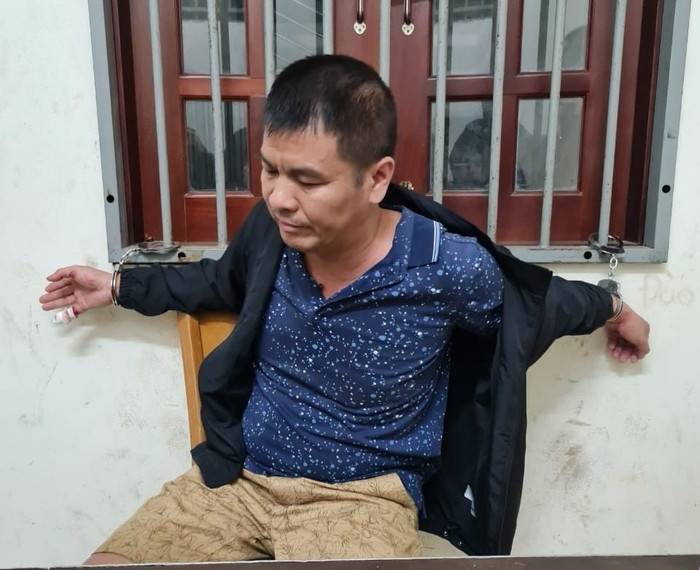 Ông Yang Zhong Wu - Giám đốc Công ty TNHH Vinh Nhuận - nghi phạm sát hại nữ kế toán của công ty. 