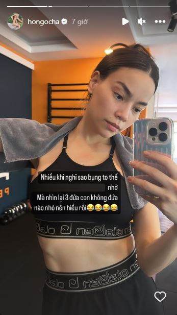 Story mới nhất của Hồ Ngọc Hà ở tài khoản cá nhân
