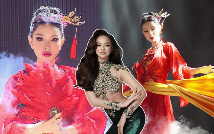 Thí sinh đẹp nhất đội Mai Ngô 'nhạt như nước ốc' tại bán kết Hoa hậu Chuyển giới VN 2023 Ảnh 2