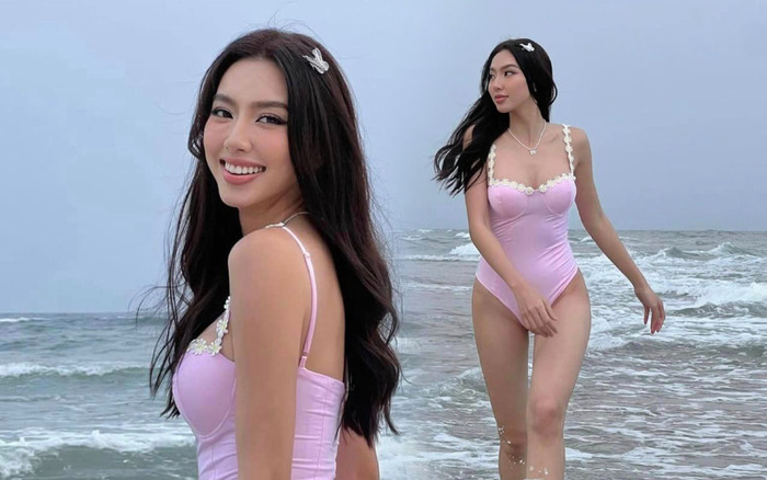 Best Body - Thùy Tiên đứng yên cũng có hình đẹp: Thả dáng hút như thế này ai làm cho lại Ảnh 2