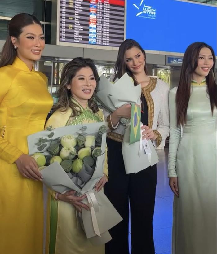 Đương kim Miss Grand International đến Việt Nam: Nhan sắc 'phát sáng' cả góc trời Ảnh 2