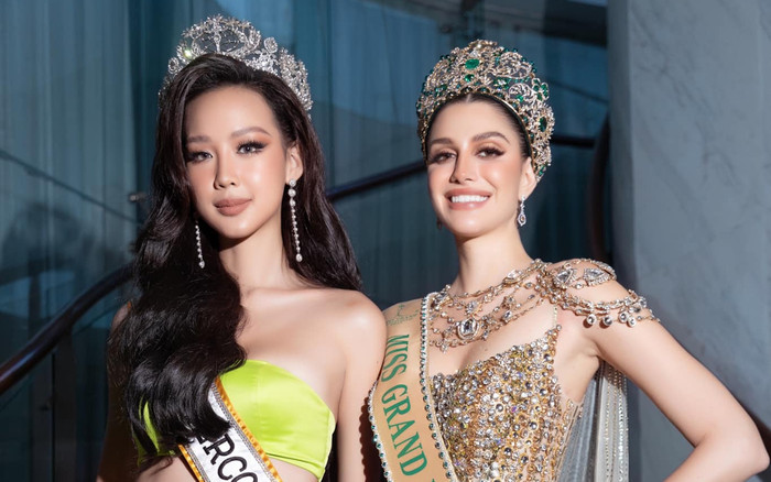 Bảo Ngọc gây tranh cãi khi đọ sắc với Hoa hậu đẹp nhất thế giới: Thở thôi cũng có drama! Ảnh 2