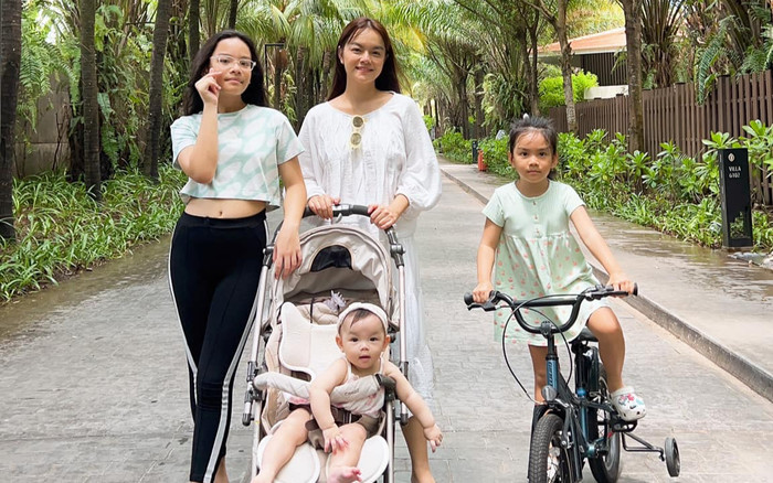 Vóc dáng tuổi thiếu nữ của con gái Phạm Quỳnh Anh lấn lướt cả mẹ Ảnh 2
