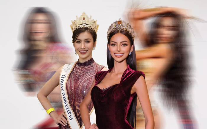 Bó tay với trang phục dân tộc 'thô thiển' của Miss Grand Thailand: Che thân bằng giấy? Ảnh 2