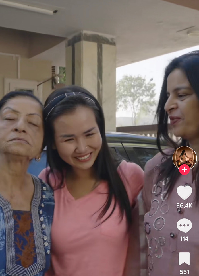  Có thể thấy mối quan hệ giữa Võ Hạ Trâm và nhà chồng rất tốt đẹp. 