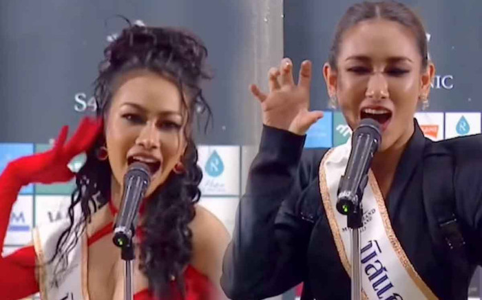 Màn hô tên 'tấu hài' của thí sinh Miss Grand Thailand 2023: Thi Hoa hậu hay thi hát? Ảnh 2