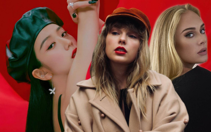 Bị chê nhạt nhất BLACKPINK, Jisoo nay đã 'ngang hàng' với Taylor Swift, Adele Ảnh 2