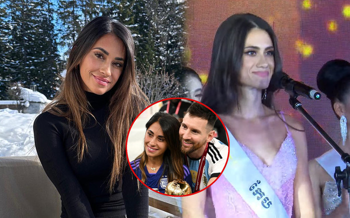 Á hậu Campuchia gây sốt với gương mặt 'giống hệt' vợ Messi Ảnh 2