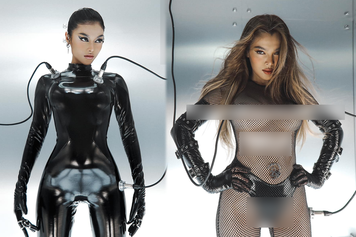 Cách đây không lâu, Đương kim Hoa hậu Chuyển giới Trân Đài đã từng khoe dáng với cùng chủ đề tương tự Á hậu Kiều Loan. Tuy nhiên. loạt ảnh của Trân Đài lại tạo cảm giác 'nhức mắt' vì hở hơn 3/4 cơ thể. 