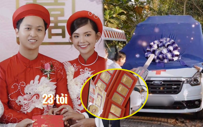 Dâu rể An Giang nhận hồi môn hơn 100 tỷ, ngày vui còn đón điều bất ngờ Ảnh 2