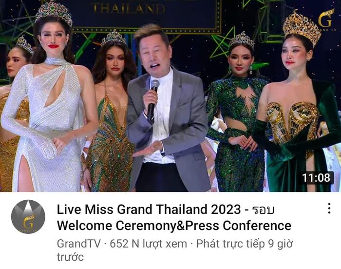  Thực hư chuyện Miss Grand hết thời, livestream họp báo chỉ có 'lèo tèo' lượt xem Ảnh 3