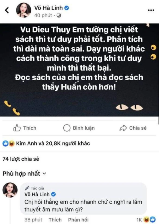  Toàn cảnh màn đấu tố giữa 'chiến thần' Võ Hà Linh và doanh nhân Vũ Diệu Thúy Ảnh 6