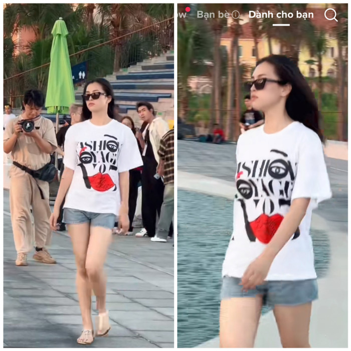 Tiếp tục làm vedette, Hoa hậu Tiểu Vy lại gây tranh cãi vì một lý do Ảnh 1