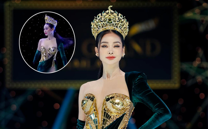 Khoảnh khắc xấu hổ của Hoa hậu Engfa: 'Hiện nguyên hình' thân dưới chỉ vì ham mặc xẻ Ảnh 2