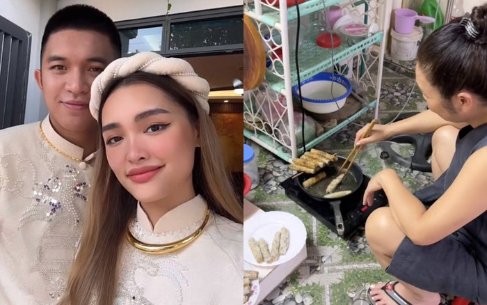 Về quê nhưng ở khách sạn, để mẹ chồng tự vào bếp, mối quan hệ 'mẹ chồng nàng dâu' của Linda có tốt đẹp? Ảnh 2