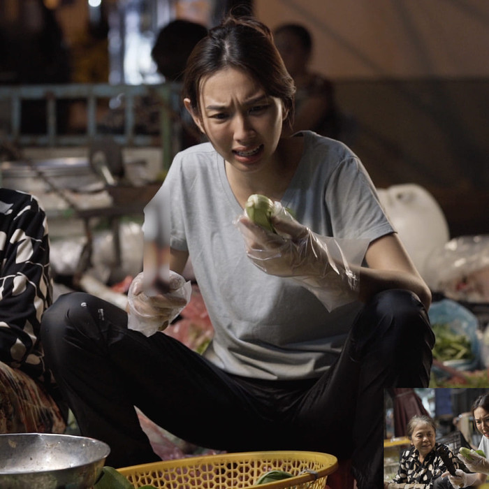  Gỡ bỏ vương miện, Thùy Tiên sơ hở là đổi nghề, bán 'đắt hàng như tôm tươi' Ảnh 1