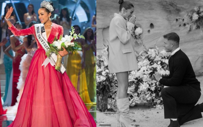 Hoa hậu Hoàn vũ 2012 nhận lời cầu hôn của bạn trai sau 4 năm hẹn hò Ảnh 2