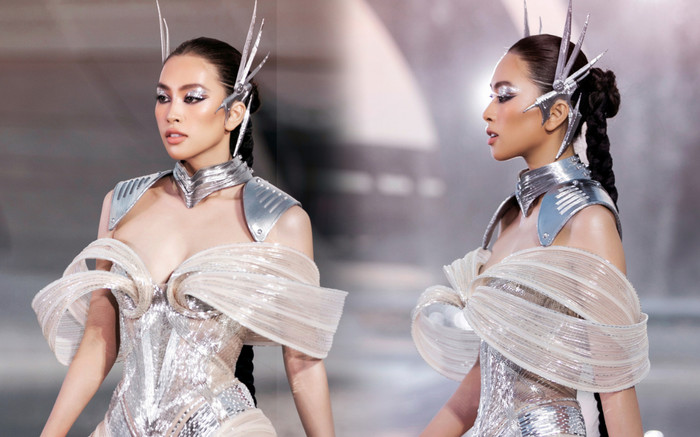 Tiểu Vy xuất hiện như 1 chiến binh, liệu màn catwalk có còn gây tranh cãi? Ảnh 2