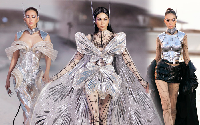 'Hào quang vedette' thuộc về Thanh Hằng khi diễn chung show với Tiểu Vy, Bảo Ngọc Ảnh 2