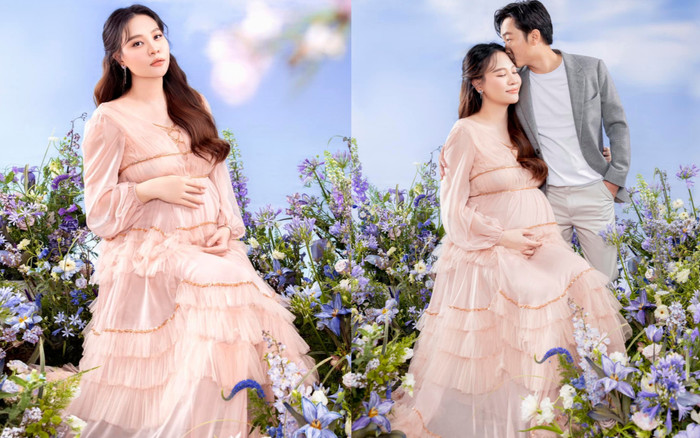 Đàm Thu Trang khoe loạt khoảnh khắc ngọt ngào bên Cường Đô La, nhan sắc mẹ bầu quá đỉnh! Ảnh 2