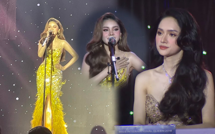 Đan Tiên cúi đầu xin lỗi Hương Giang trước hàng trăm khán giả: Biểu cảm nàng hậu gây chú ý Ảnh 2