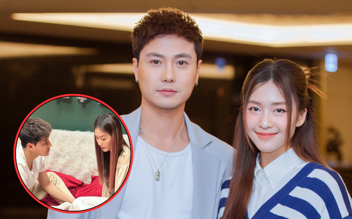 Thanh Sơn - Khả Ngân lộ 'gian tình' tại phim trường, lần này muốn chối cũng khó Ảnh 2