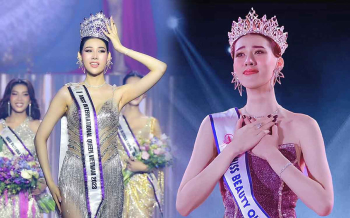 Chỉ sử dụng duy nhất 1 layout, Dịu Thảo đăng quang 2 đấu trường nhan sắc: Tự 'truyền vía' cho bản thân Ảnh 2