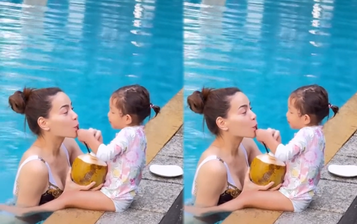 Ái nữ Hồ Ngọc Hà khiến cộng động mạng 'tan chảy'.