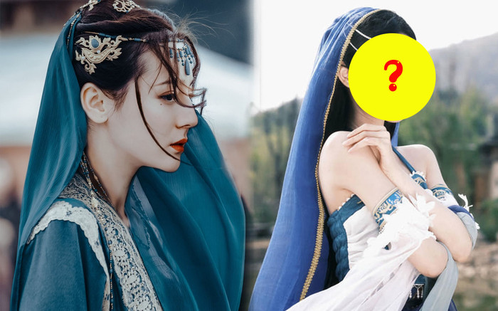 Diện tạo hình dị vực, em gái Dương Mịch đẹp thế nào mà được khen ngang ngửa Địch Lệ Nhiệt Ba? Ảnh 2