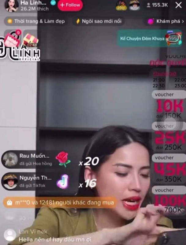  HOT: Phát hiện bất thường về số mắt xem ở livestream của Hà Linh, con số thực tế có phải 300 nghìn? Ảnh 4