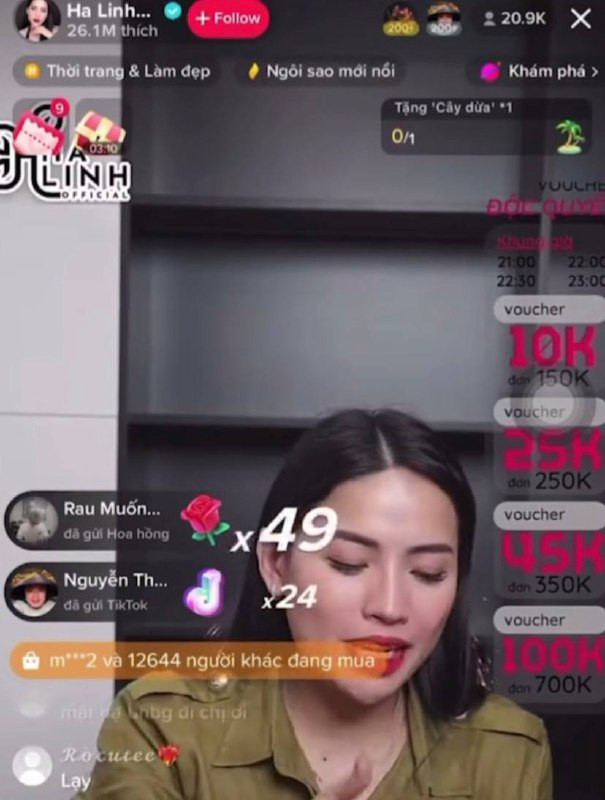  HOT: Phát hiện bất thường về số mắt xem ở livestream của Hà Linh, con số thực tế có phải 300 nghìn? Ảnh 2