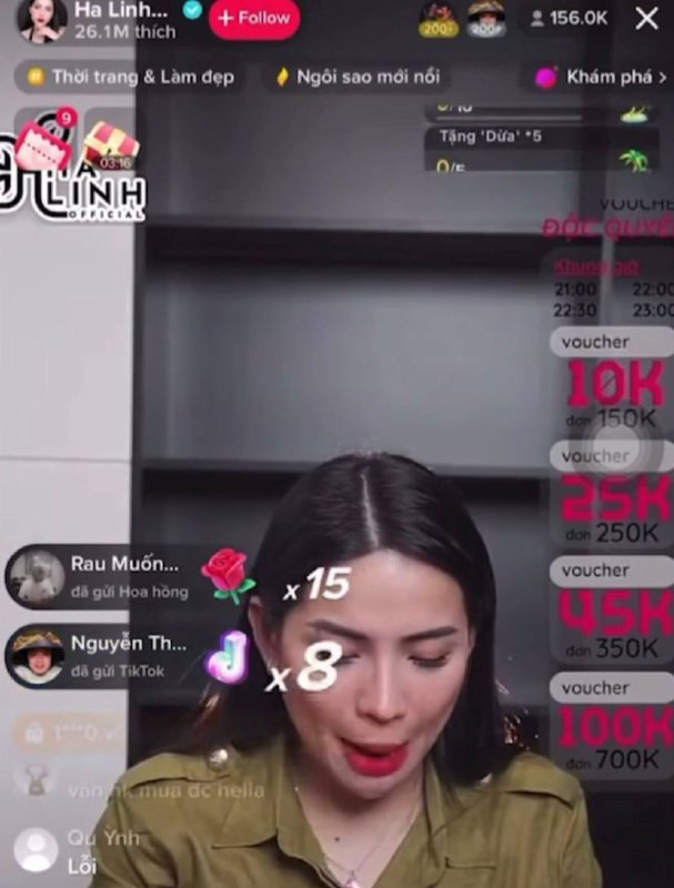  HOT: Phát hiện bất thường về số mắt xem ở livestream của Hà Linh, con số thực tế có phải 300 nghìn? Ảnh 1
