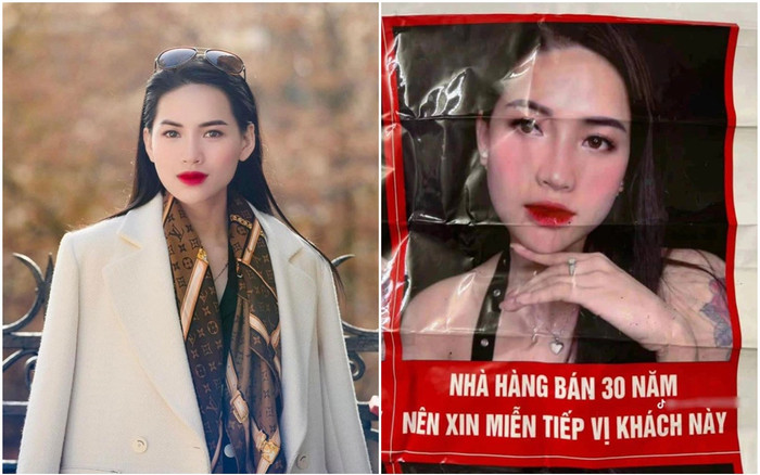 Lại xôn xao hình ảnh nhà hàng 30 năm dán bảng miễn tiếp Hà Linh, còn in thẳng mặt 'chiến thần' Ảnh 2