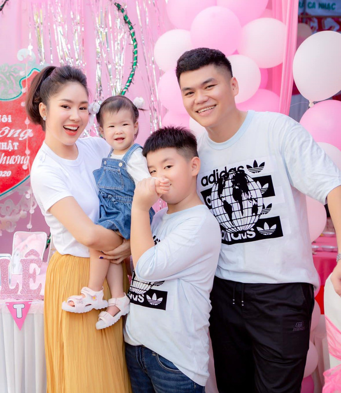 Tổ ấm nhỏ của diễn viên Lê Phương và ca sĩ Trung Kiên.