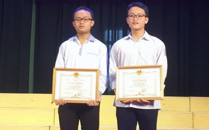 Anh em ruột 'ẵm' giải học sinh giỏi quốc gia Ảnh 2