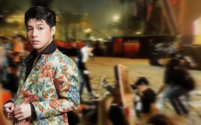 Đang biểu diễn bỗng thấy camera man vấp té, Noo Phước Thịnh liền có hành động đầy tinh tế Ảnh 2