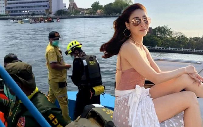 Nữ diễn viên Thái Lan rơi xuống sông, 1 năm hơn vẫn chưa có lời giải Ảnh 2
