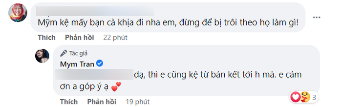  Mỹ nhân chuyển giới Mỹm Trần đáp trả cực gắt khi bị nhận xét 'Có đỏ mà không có thơm' Ảnh 3