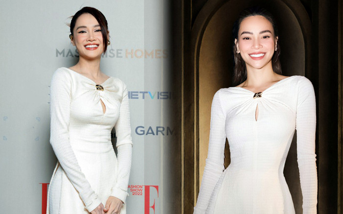 Hồ Ngọc Hà đụng hàng Nhã Phương trong mẫu áo dài cut-out ấn tượng: Mẹ bỉm nào nổi bật hơn đây? Ảnh 2