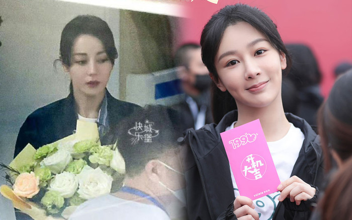 Tạo hình đầu tiên của Địch Lệ Nhiệt Ba ở phim chính kịch mới, nhưng sao lại giống hệt Dương Tử? Ảnh 2