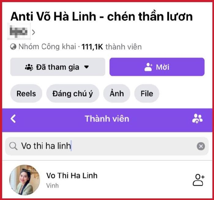  Hà Linh bất ngờ tham gia group anti chính mình, vừa vào nhóm đã được đón tiếp nồng nhiệt Ảnh 2