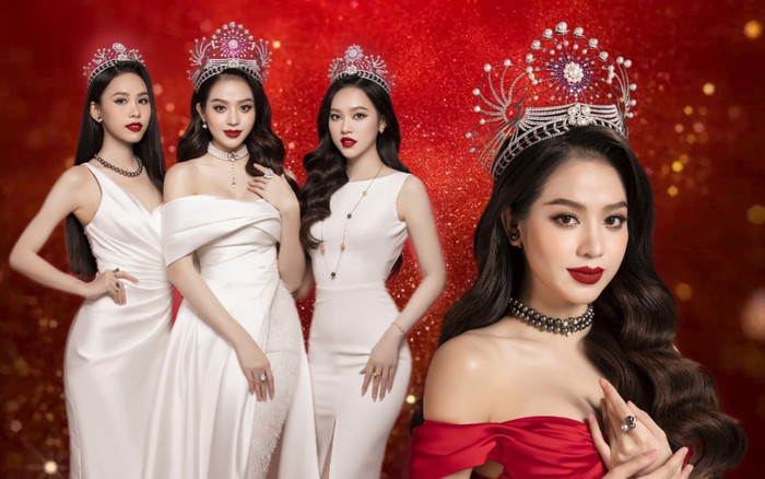 Nhan sắc thăng hạng của Top 3 Hoa hậu Việt Nam 2022: Thanh Thủy sắc lẹm hậu PTTM Ảnh 2