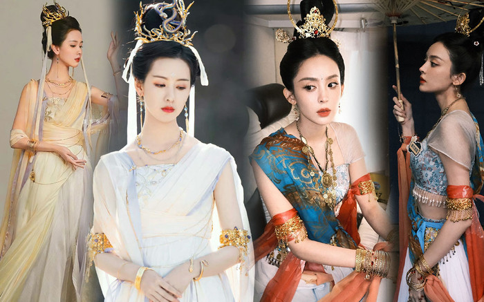 Là đệ nhất mỹ nhân Trường Nguyệt Tẫn Minh, Trần Đô Linh vẫn thua trước đối thủ của Địch Lệ Nhiệt Ba Ảnh 2