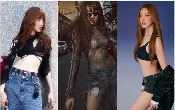 Không còn nằm trong vùng an toàn, Thuý Ngân 'đốt mắt' người xem với tạo hình mới lạ sau khi giảm cân Ảnh 2