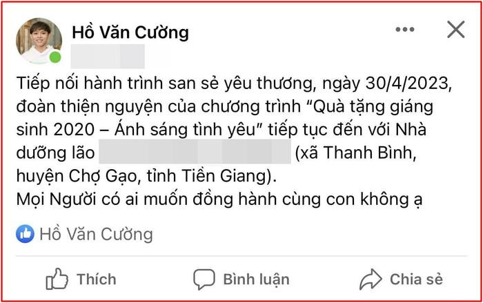  Hồ Văn Cường bất ngờ 'gặp biến' trên mạng xã hội, người hâm mộ đồng loạt lên tiếng Ảnh 3