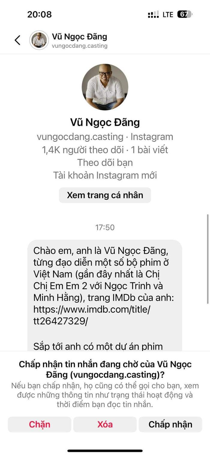 Đạo diễn Vũ Ngọc Đãng giữa đêm đăng đàn cảnh báo lừa đảo, Lương Mạnh Hải phán một câu cực 'gắt' Ảnh 3