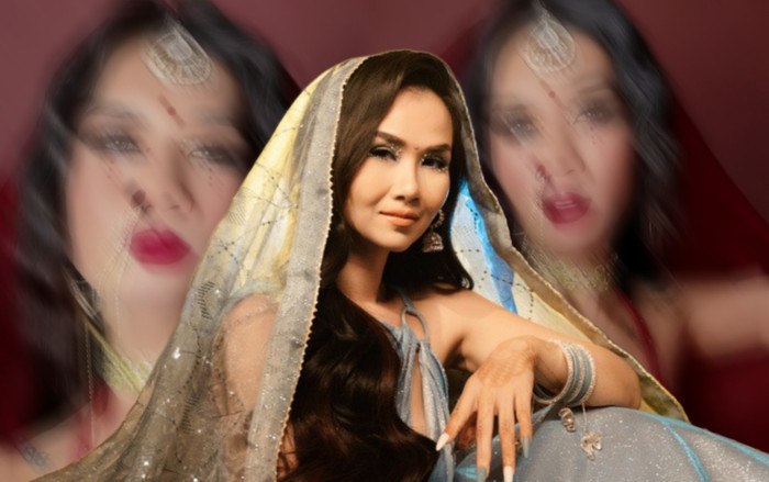 Nam diễn viên 'biến hình' thành gái Ấn: Nhan sắc, thần thái chẳng hề thua kém Võ Hạ Trâm! Ảnh 2